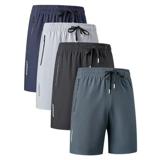 Combo of 4 Men's Stretchable Cotton Shorts (Half Pants) for Summers- Buy 1 Get 3 Free Regular