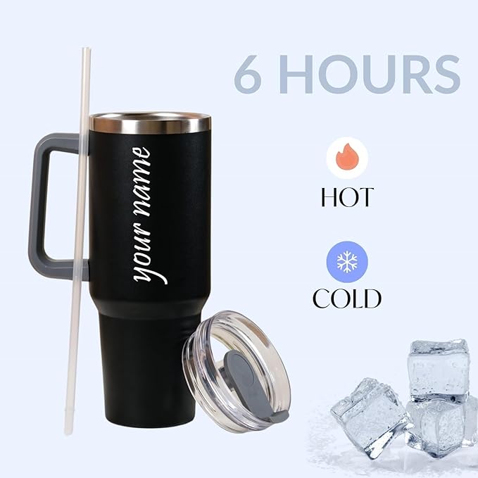 Custom Mugs with Name Large Coffee Tumbler Cups 1200ml