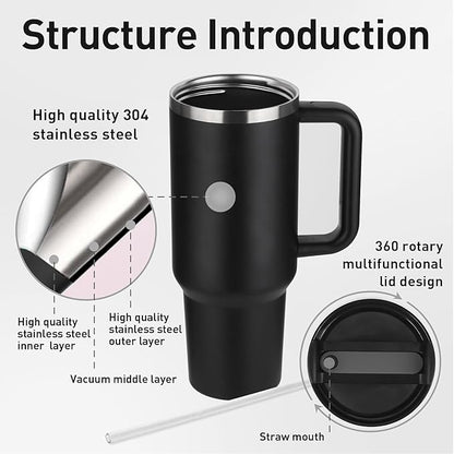 Custom Mugs with Name Large Coffee Tumbler Cups 1200ml