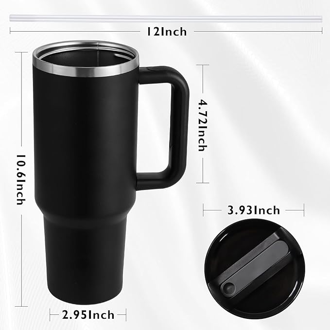 Custom Mugs with Name Large Coffee Tumbler Cups 1200ml