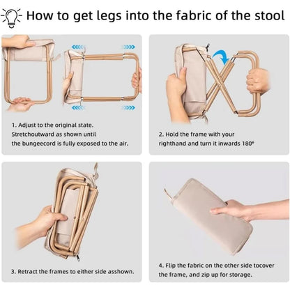Personal Outdoor Rest Kit (Portable Stool)