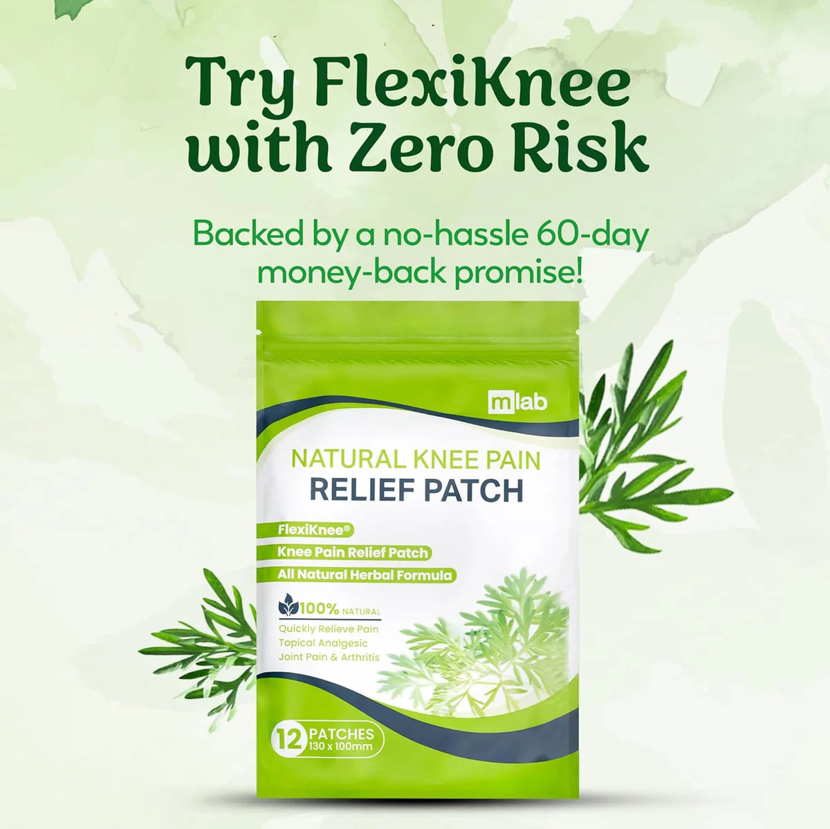Heal Patch™-Natural Knee Pain Relief Patches {Pack of 10}